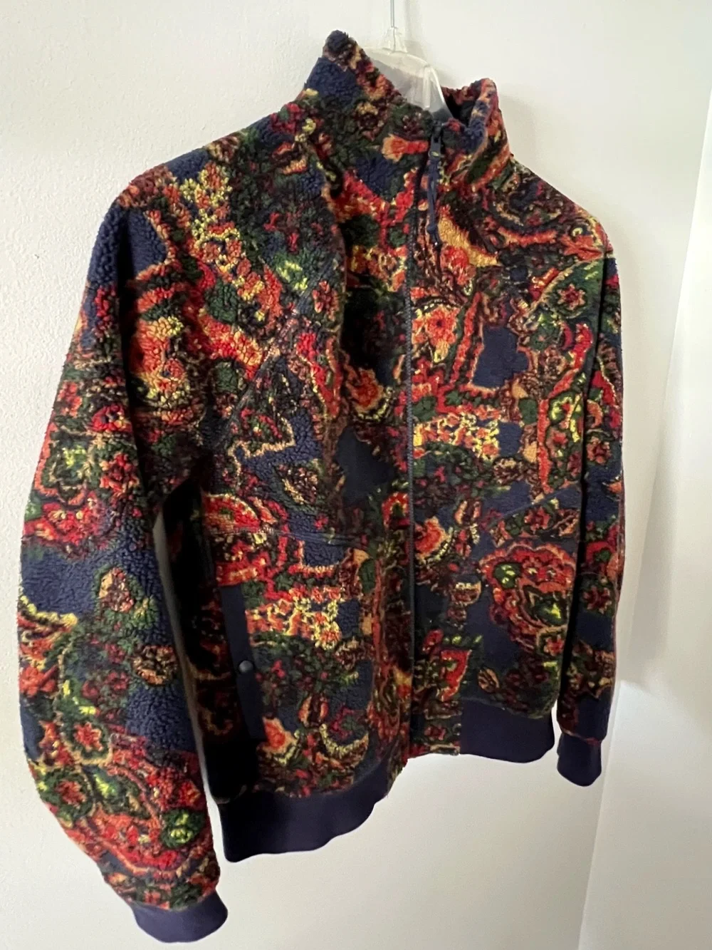J. Crew Nordic Sherpa Fleece Jacket Size M Like 🆕